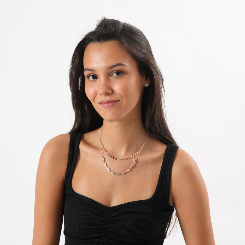 Collar Corto Andros Dorado Tatienne
