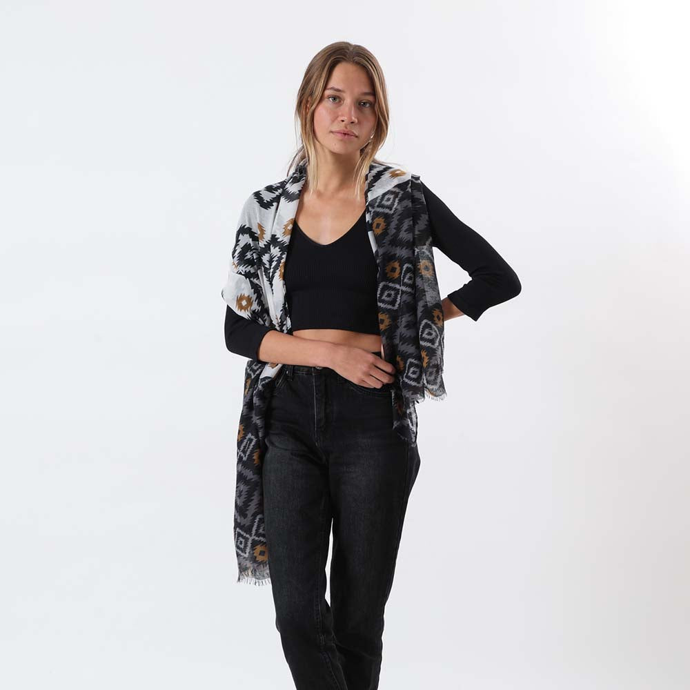 Pañuelo Estampado Zlato Negro i-D