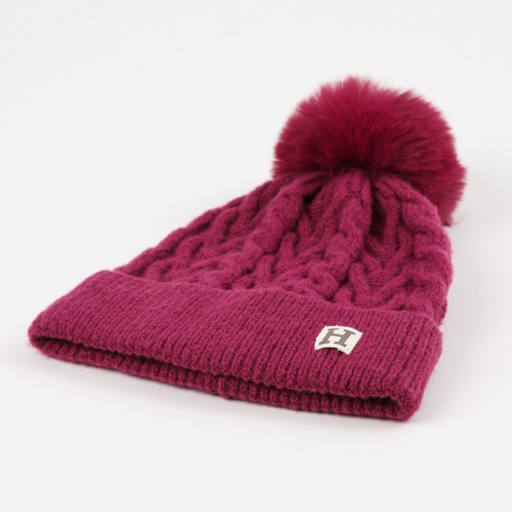 Gorro Lana Johana Morado Humana