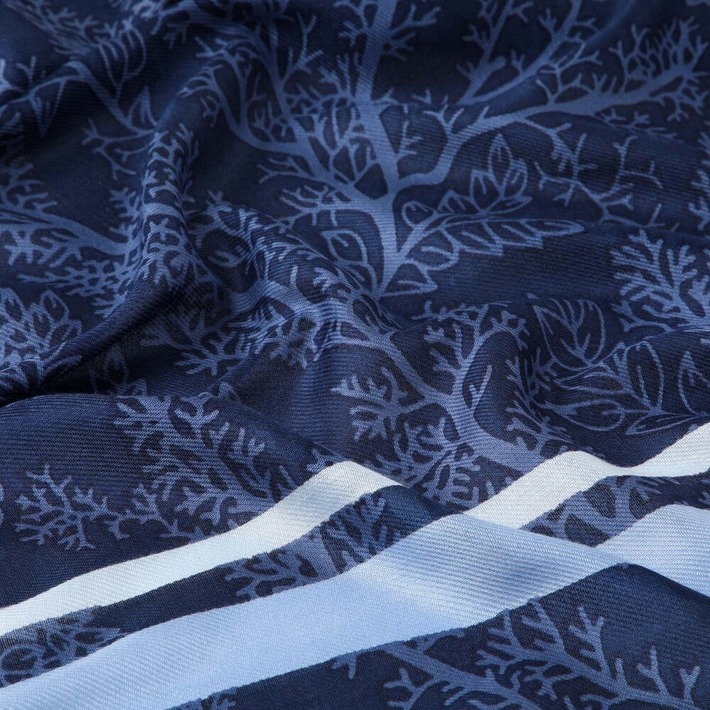 Pañuelo Estampado Gretha Azul Humana