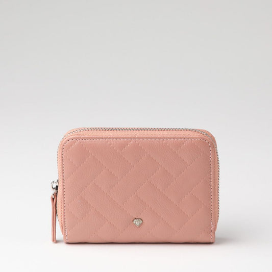 Billetera mediana Niza Ecocuero rosa ID