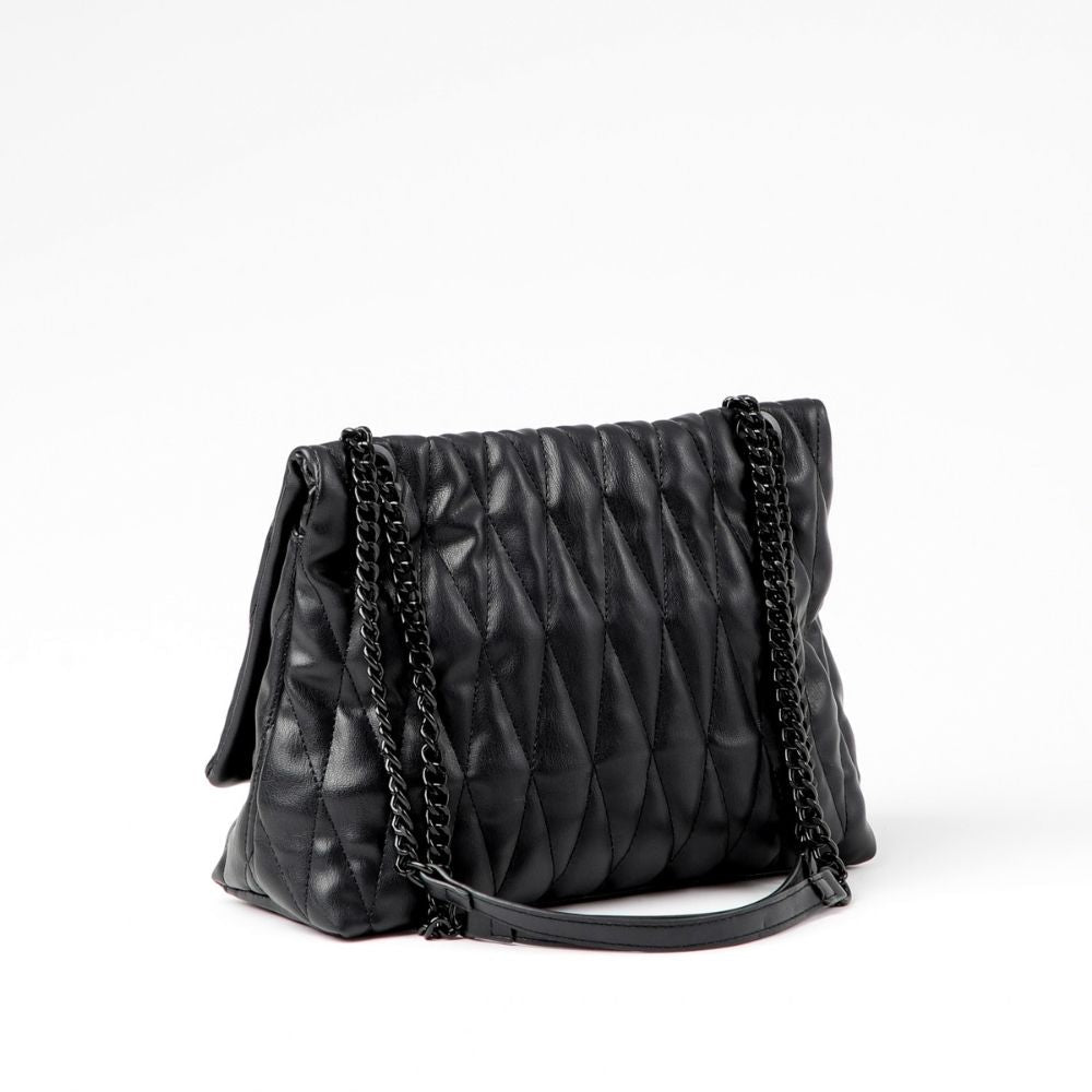 Cartera Cruzada Lupe Negro Humana