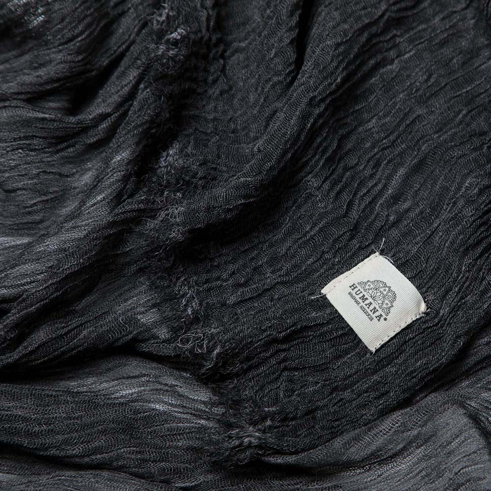 Pañuelo Liso Dark Negro Humana