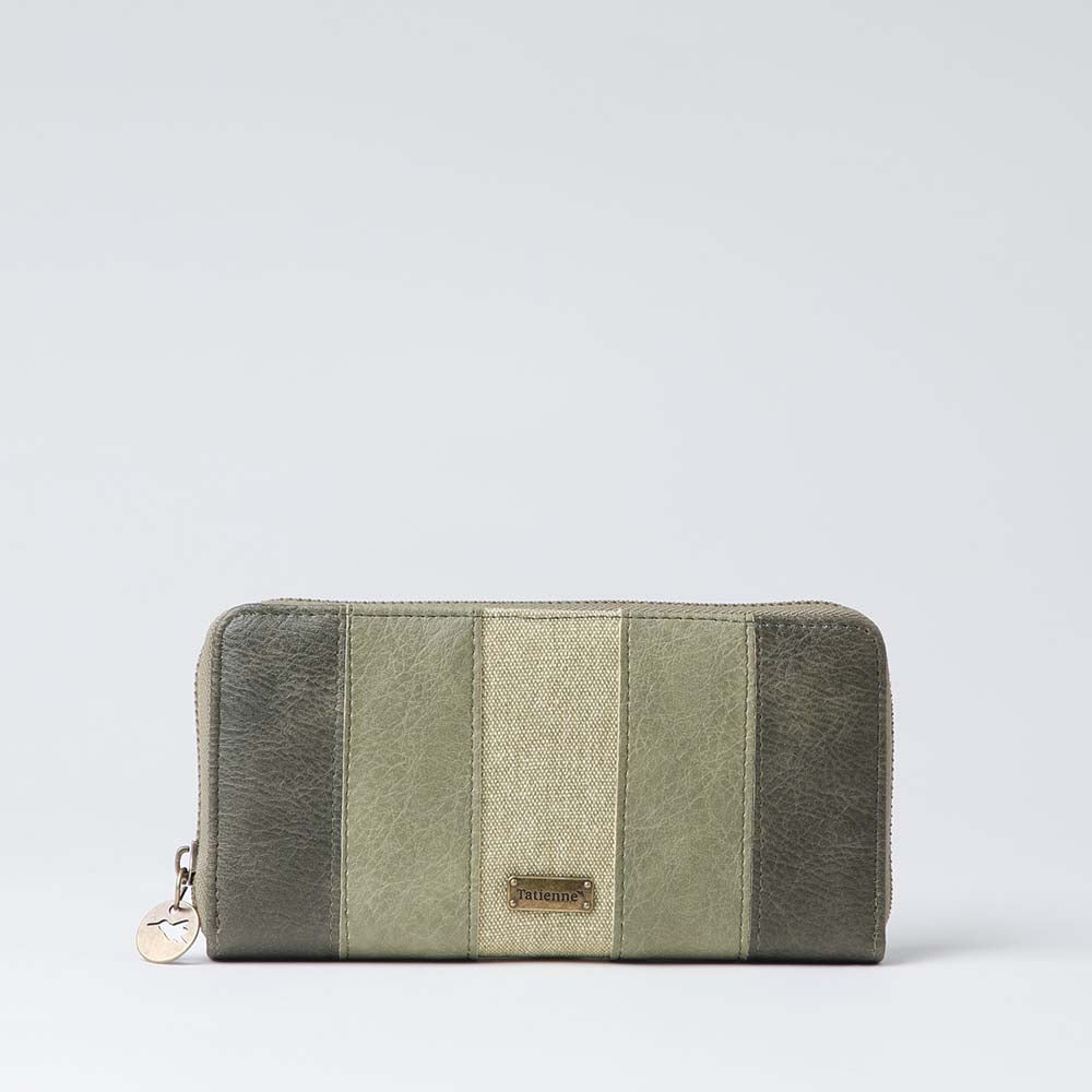 Billetera Grande Field Verde Tatienne