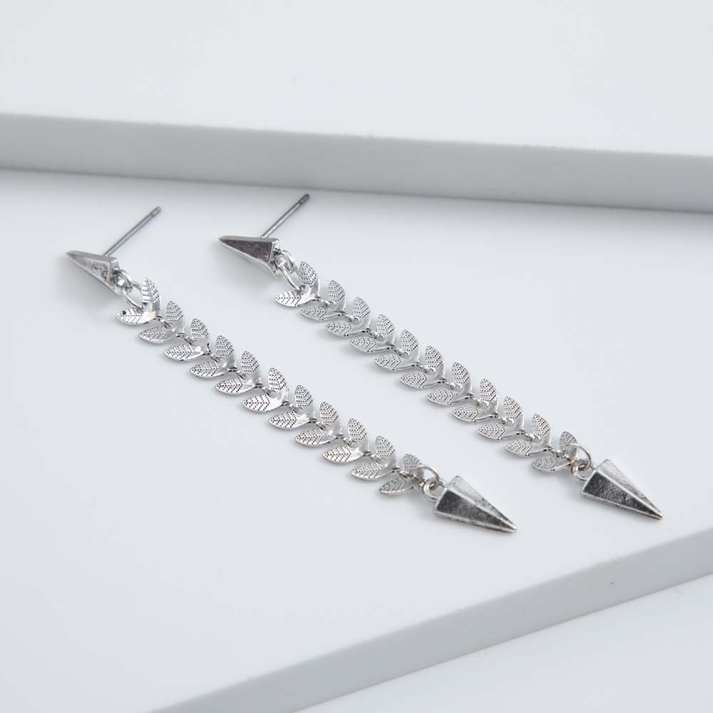 Aros Largo Gallagher Plateado i-D