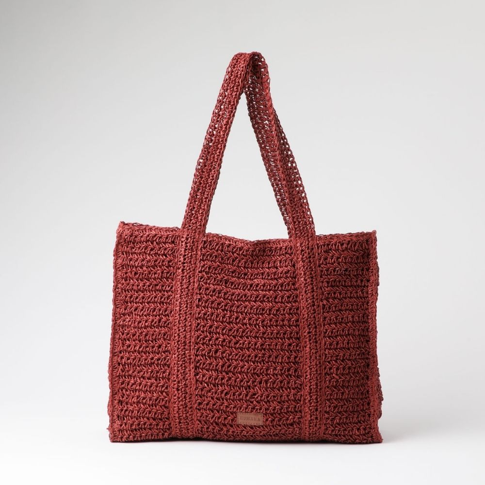 Cartera Playa Rojo Humana