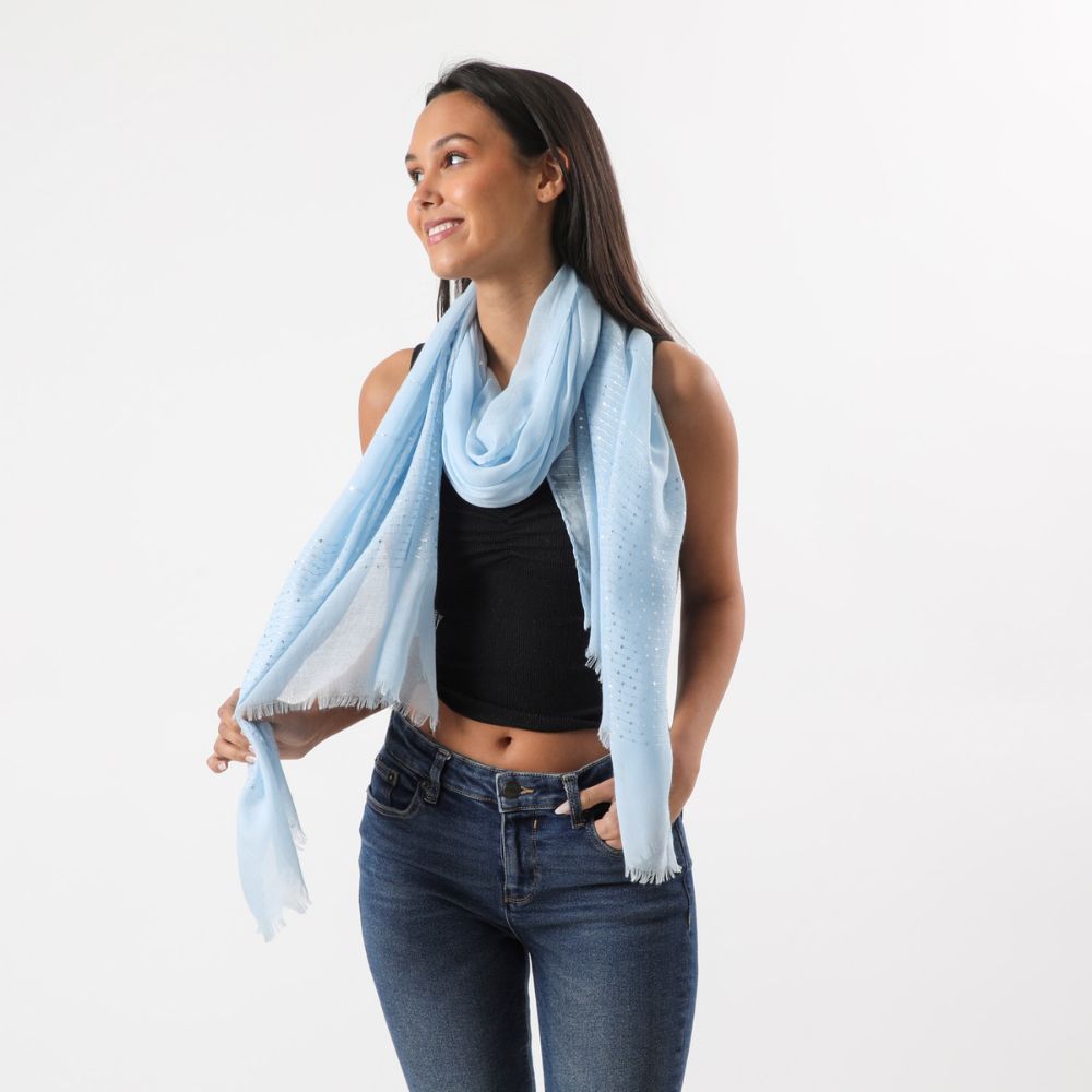 Pañuelo Liso Veracruz Celeste i-D