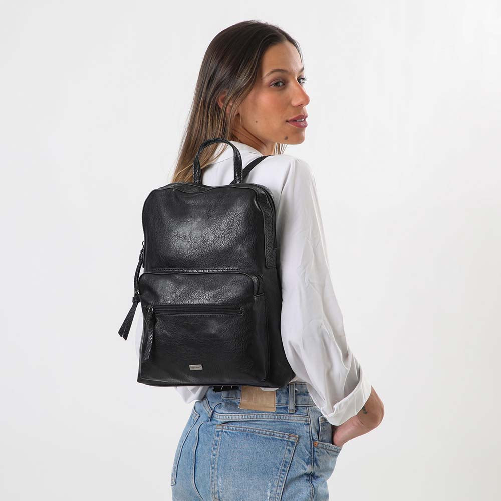 Mochila Flow negra Tatienne