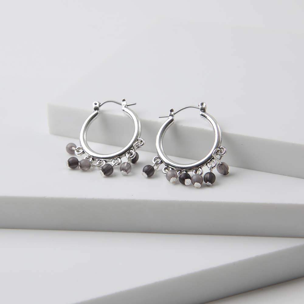 Aros Argolla Garden Plateado Humana