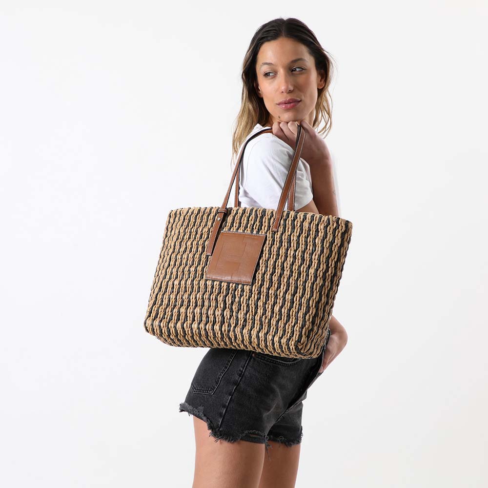 Cartera Hombro Almudena Café Humana