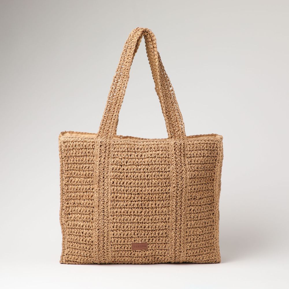 Bolso De Playa Pattaya Plateado Humana