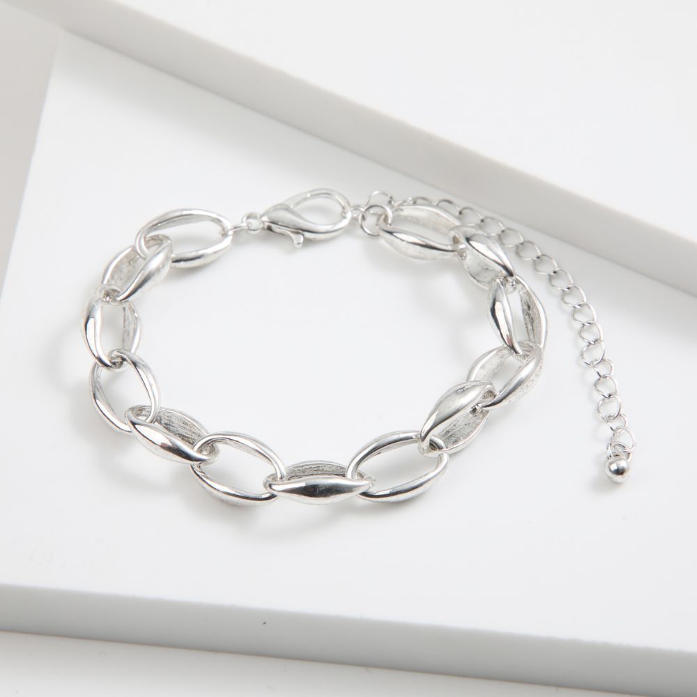 Pulsera Bruma Plateado ID