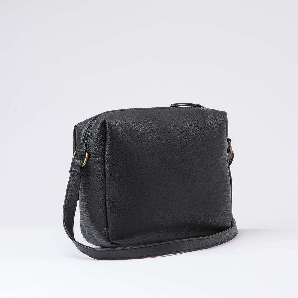 Cartera Cruzada Kubtic Negra Tatienne