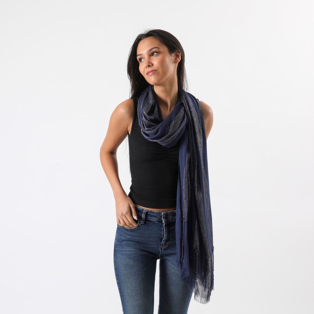 Pañuelo Liso York Azul Humana