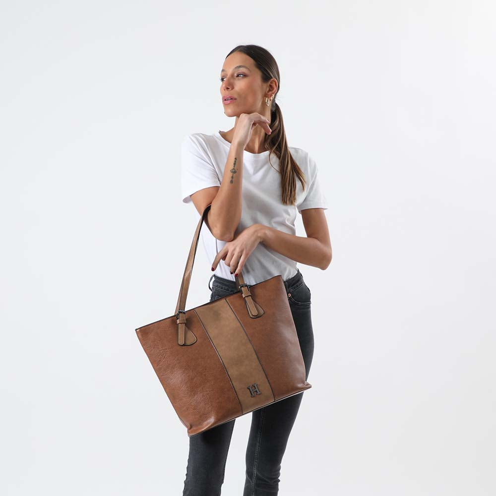 Cartera Hombro Tiziana Café Humana
