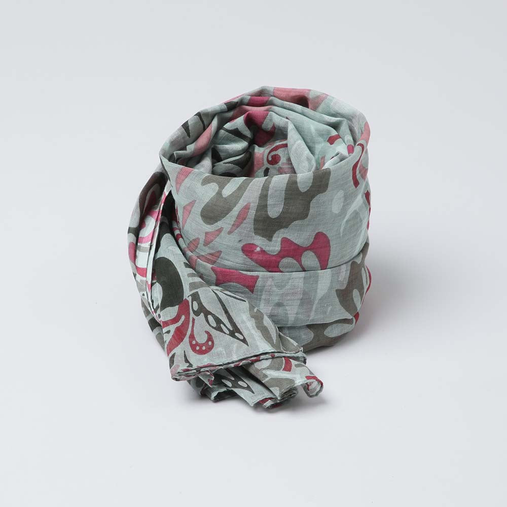 Pañuelo Estampado Boho Verde i-D