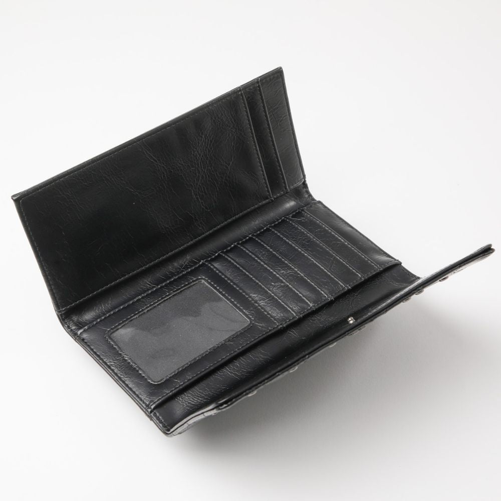 Billetera Grande Cuadrille Negra Humana