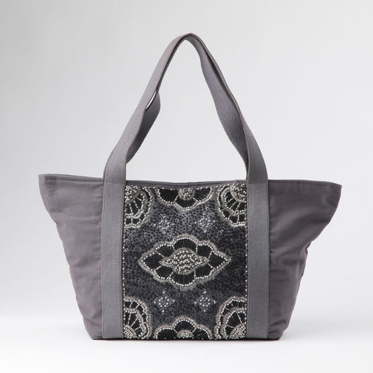 Cartera Tote Adela Gris Humana