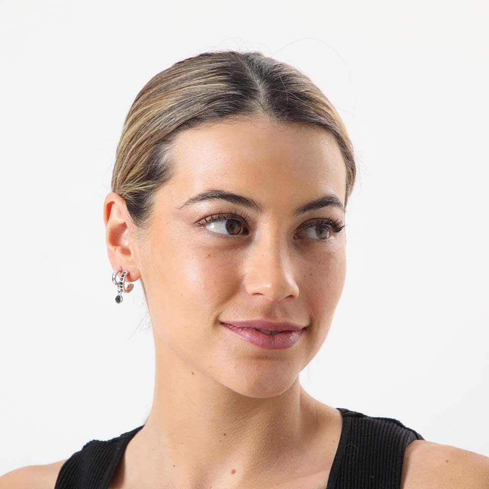 Set Aros Gaye Plateados i-D