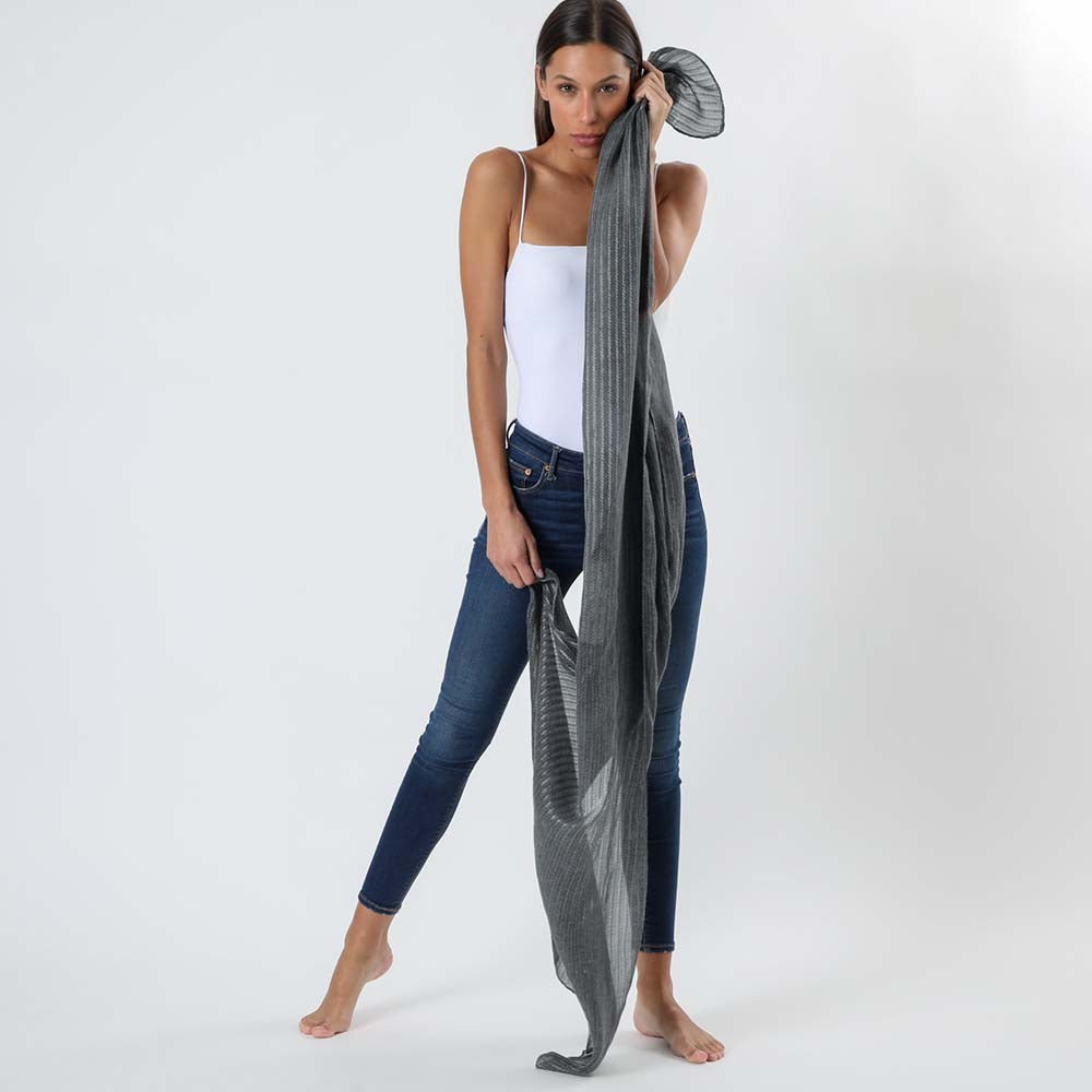 Pañuelo Liso Noche Gris Humana