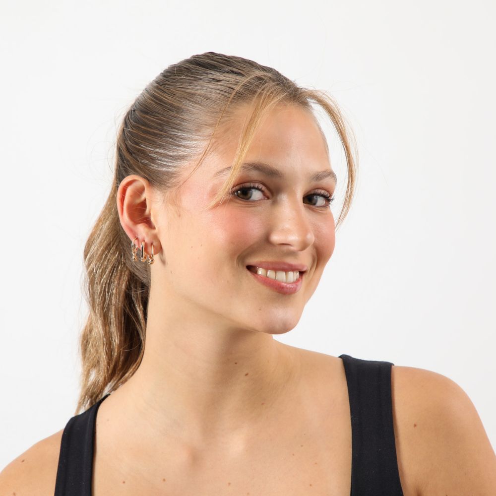 Aros Set Metal Power 40 Dorado i-D