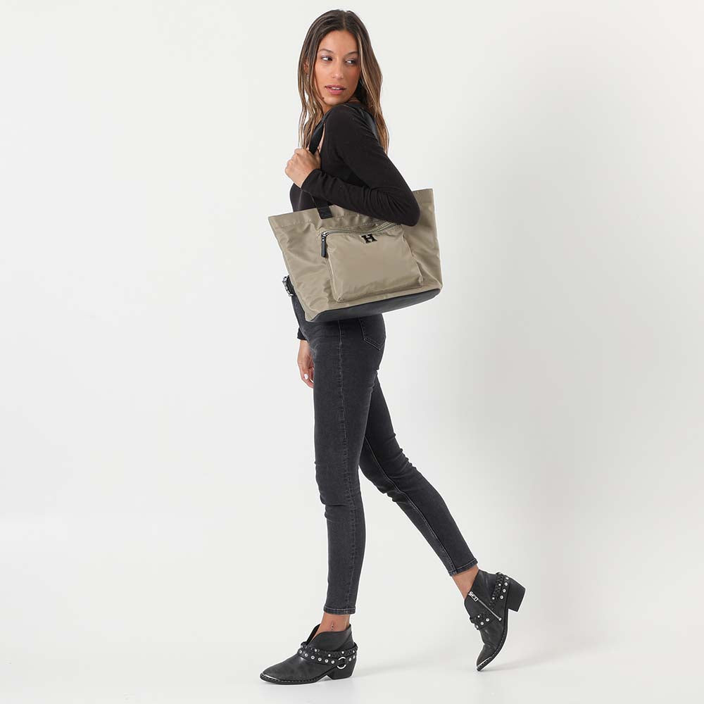 Cartera Hombro Verde Lobos Humana