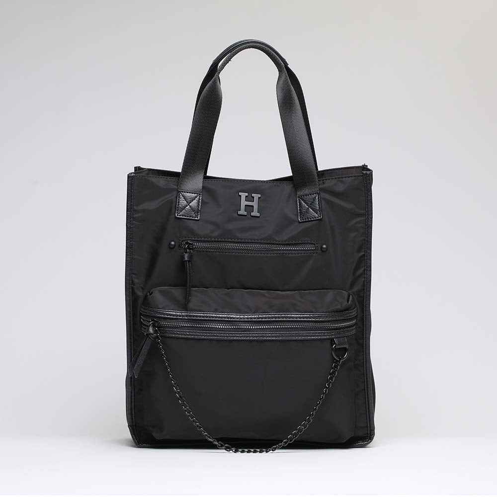 Cartera Hombro Chain Negra Humana