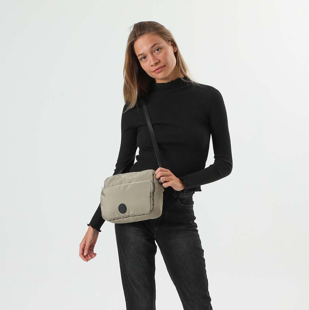 Cartera Cruzada Artemisa Verde i-D