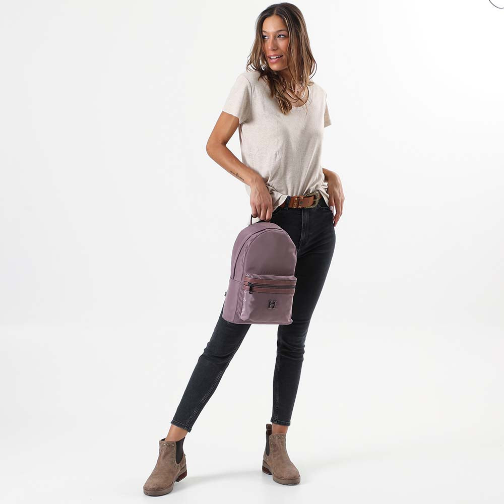 Mochila Morada Fauna Humana
