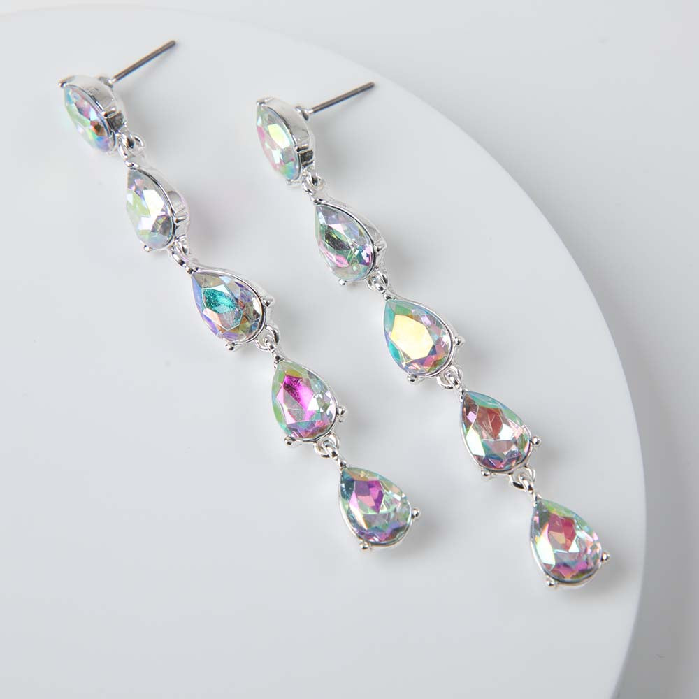 Aros Largo Vert Plateado i-D