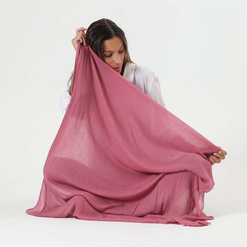 Pañuelo Liso Rosado Tisu Tatienne