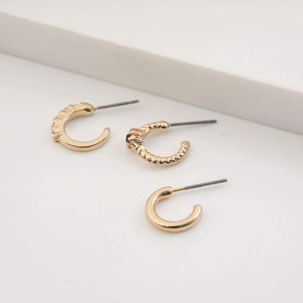 Aros Set Rennie Dorado i-D
