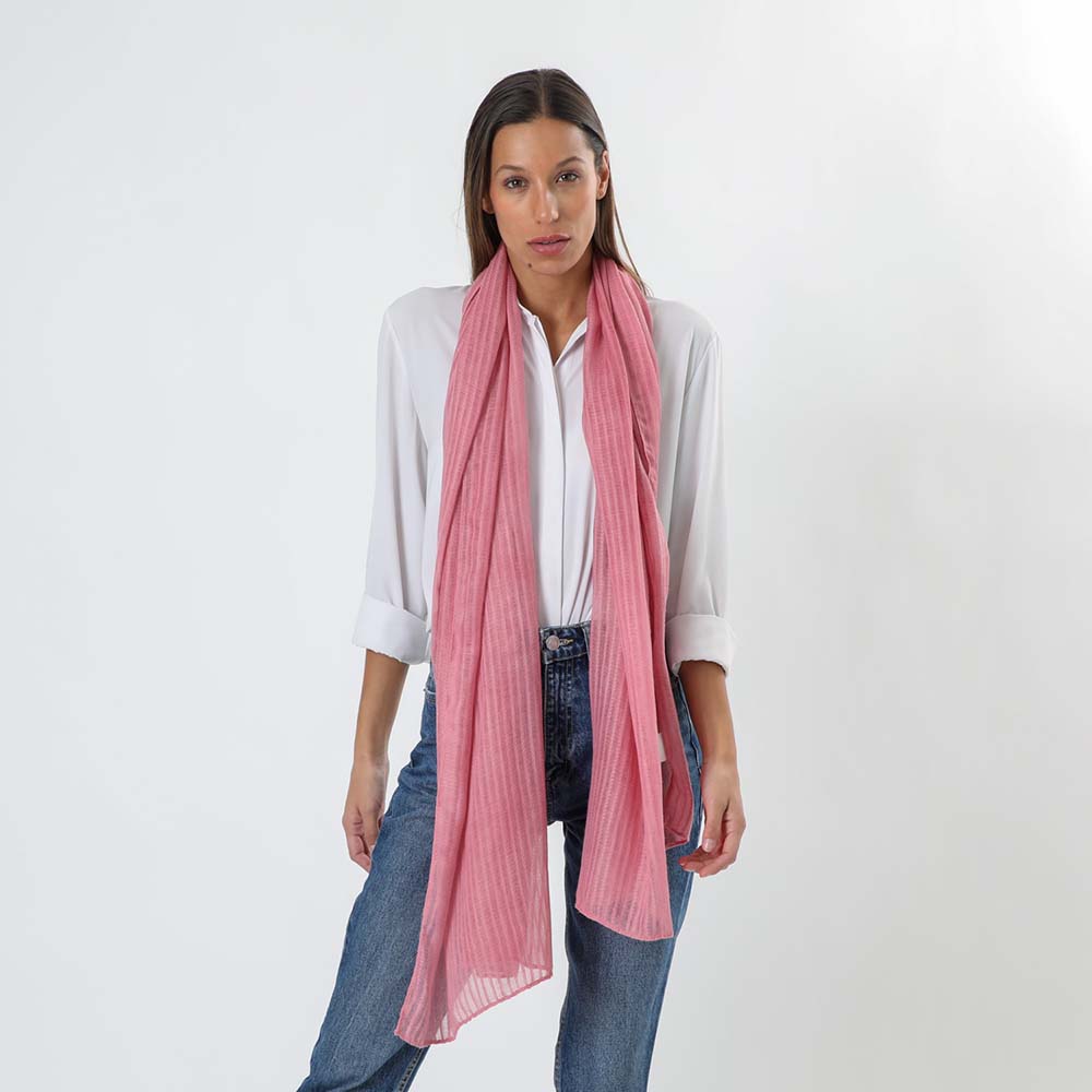 Pañuelo Liso Carmel Rosado Tatienne