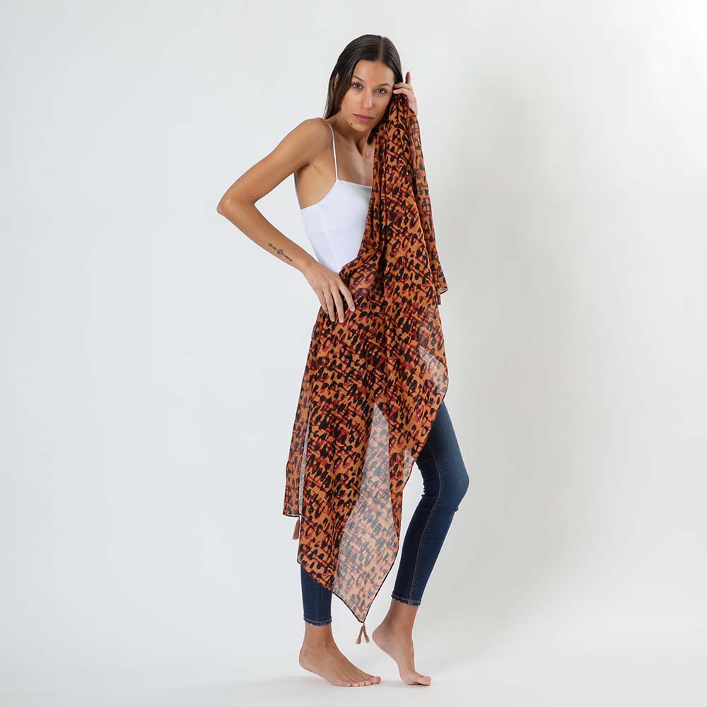 Pañuelo Estampado Almirez Naranjo Humana
