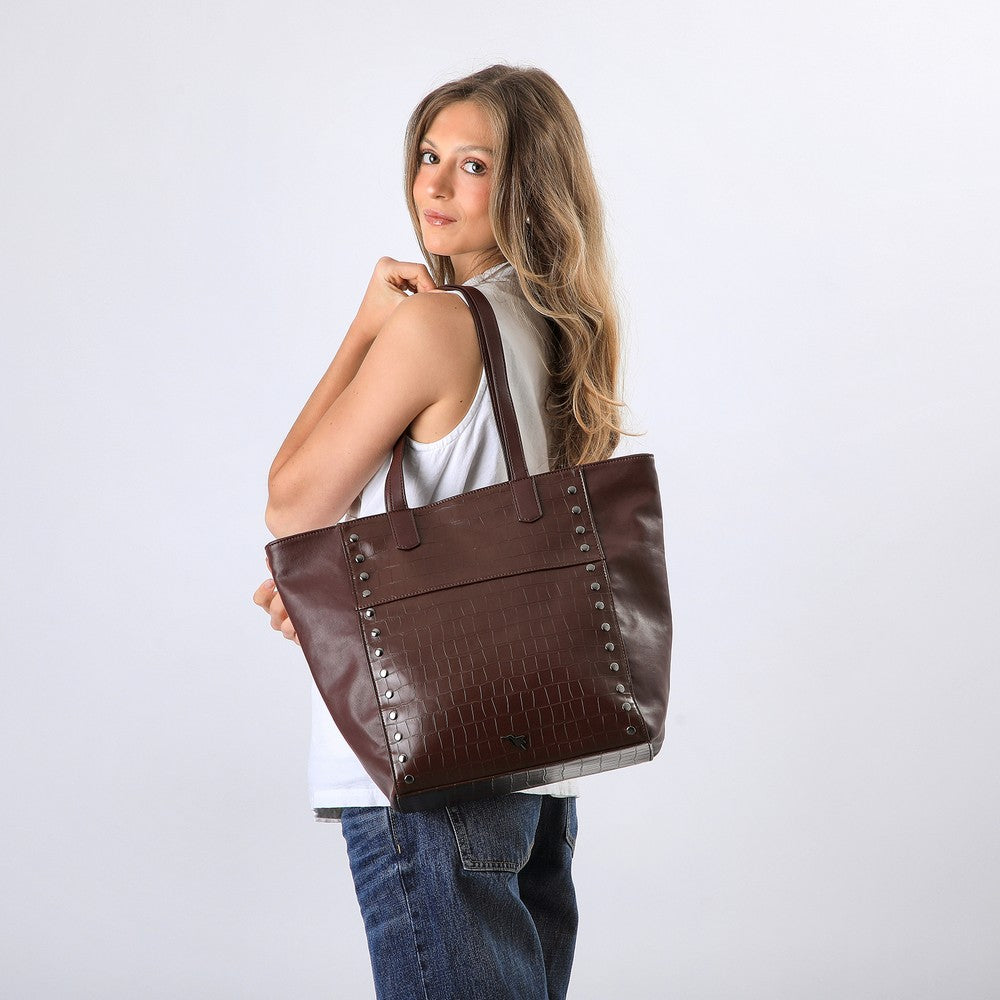 Cartera Hombro Lucy Burgundy Tatienne
