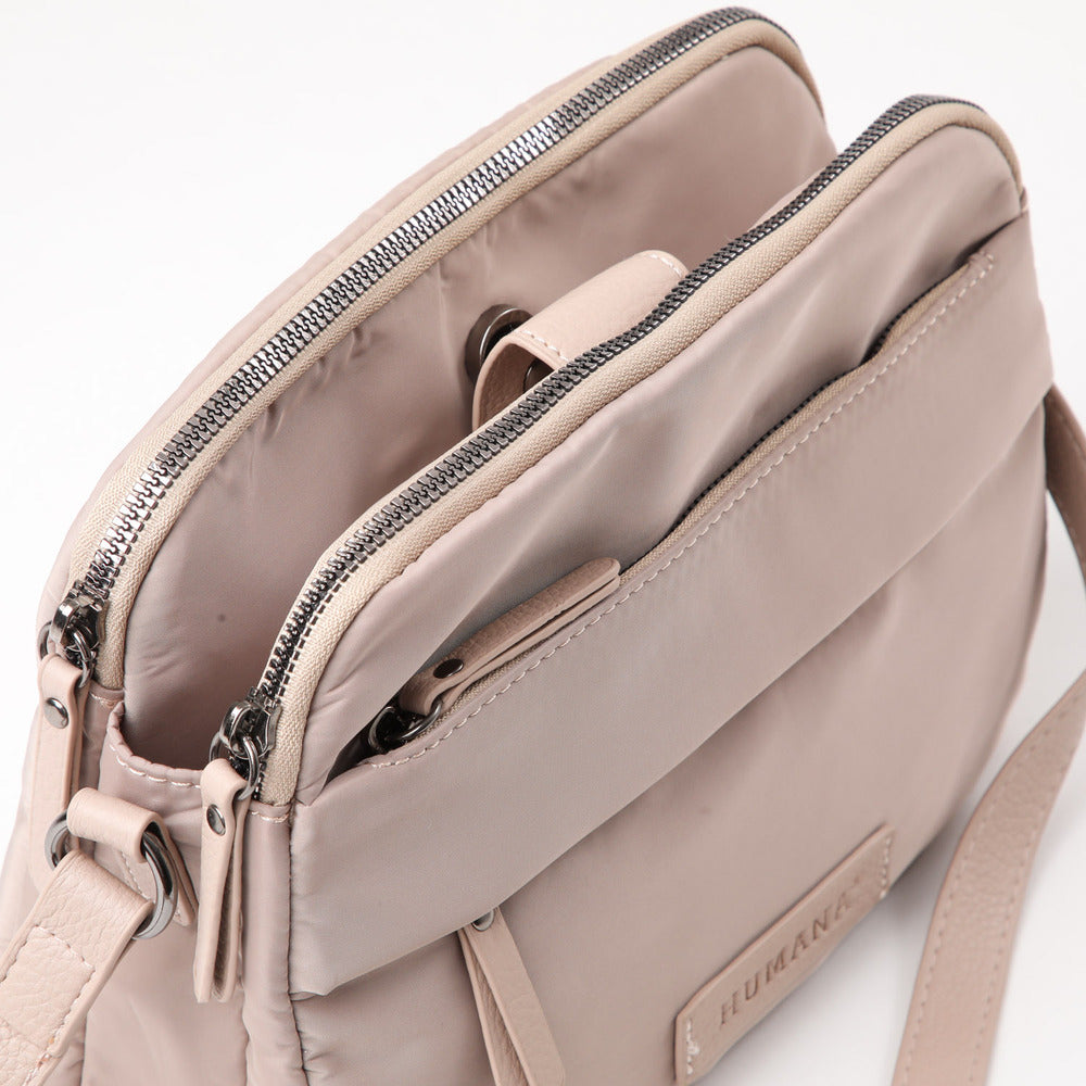 Cartera Cruzada Camila Beige Humana
