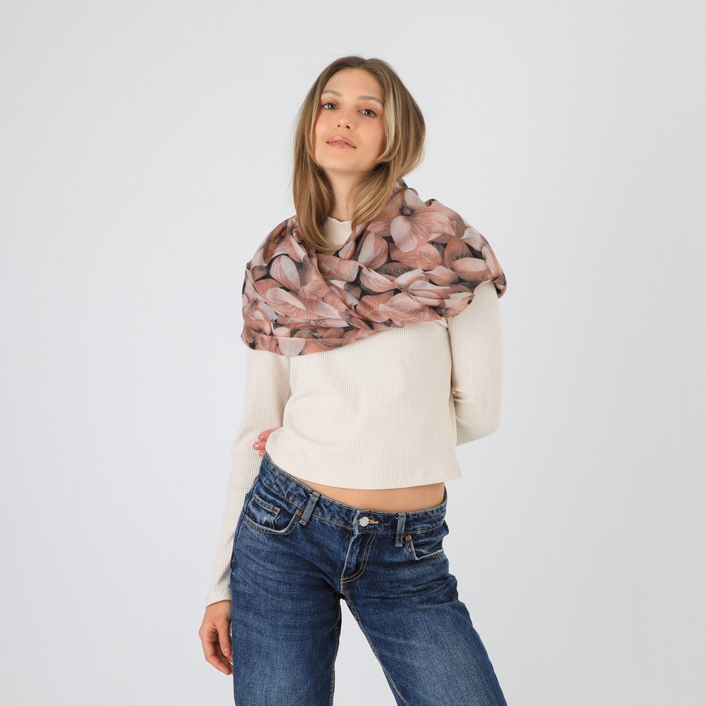 Pañuelo Estampado Bilbao Rosado I-D