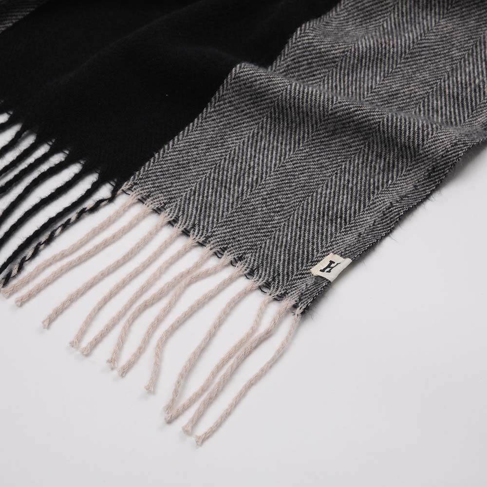 Manta Stripes Negro Humana