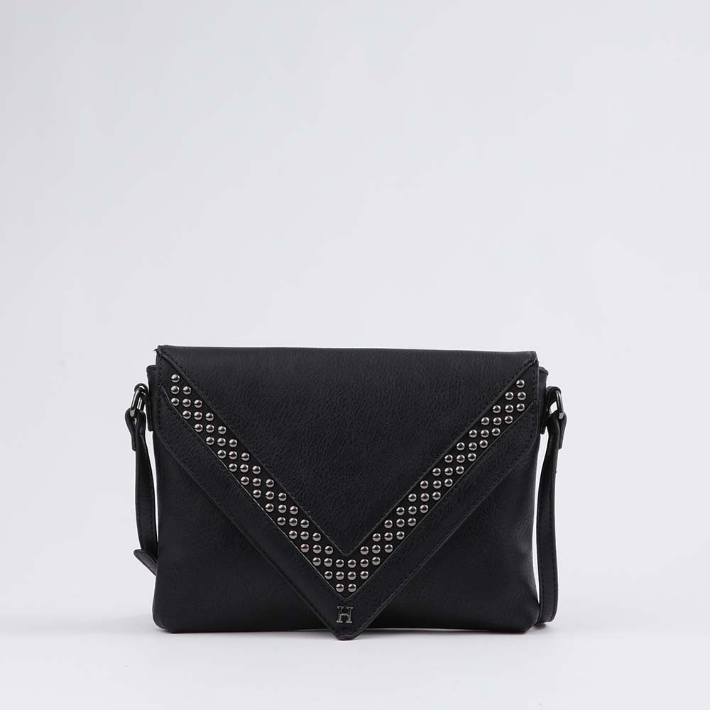 Cartera Cruzada Fancy Negra Humana