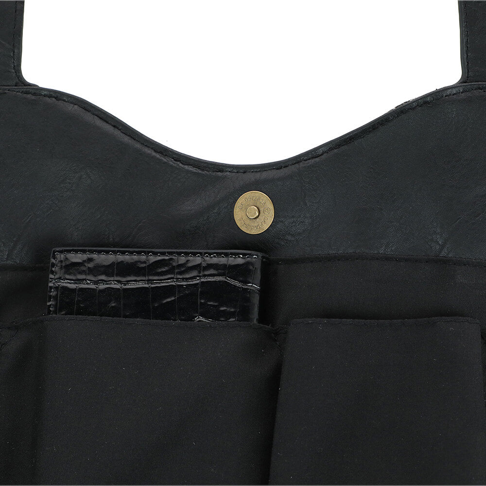 Cartera Hombro Wild Negra Tatienne