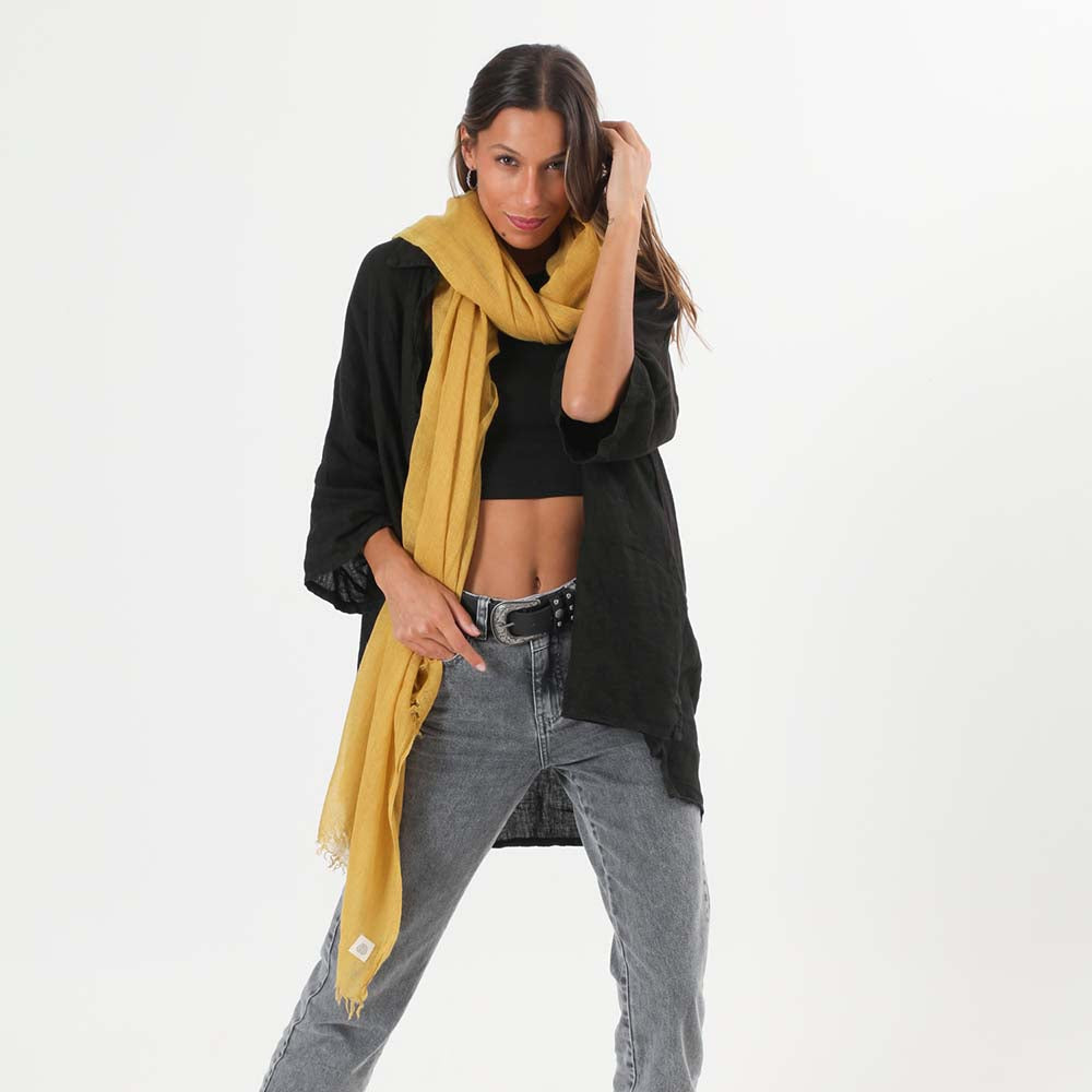 Pañuelo Liso Amarillo Rebel Humana