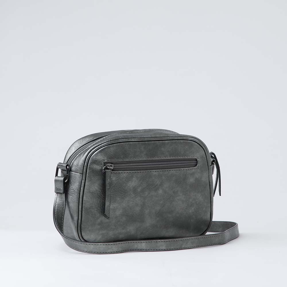 Cartera Cruzada Kalia Plateada Humana