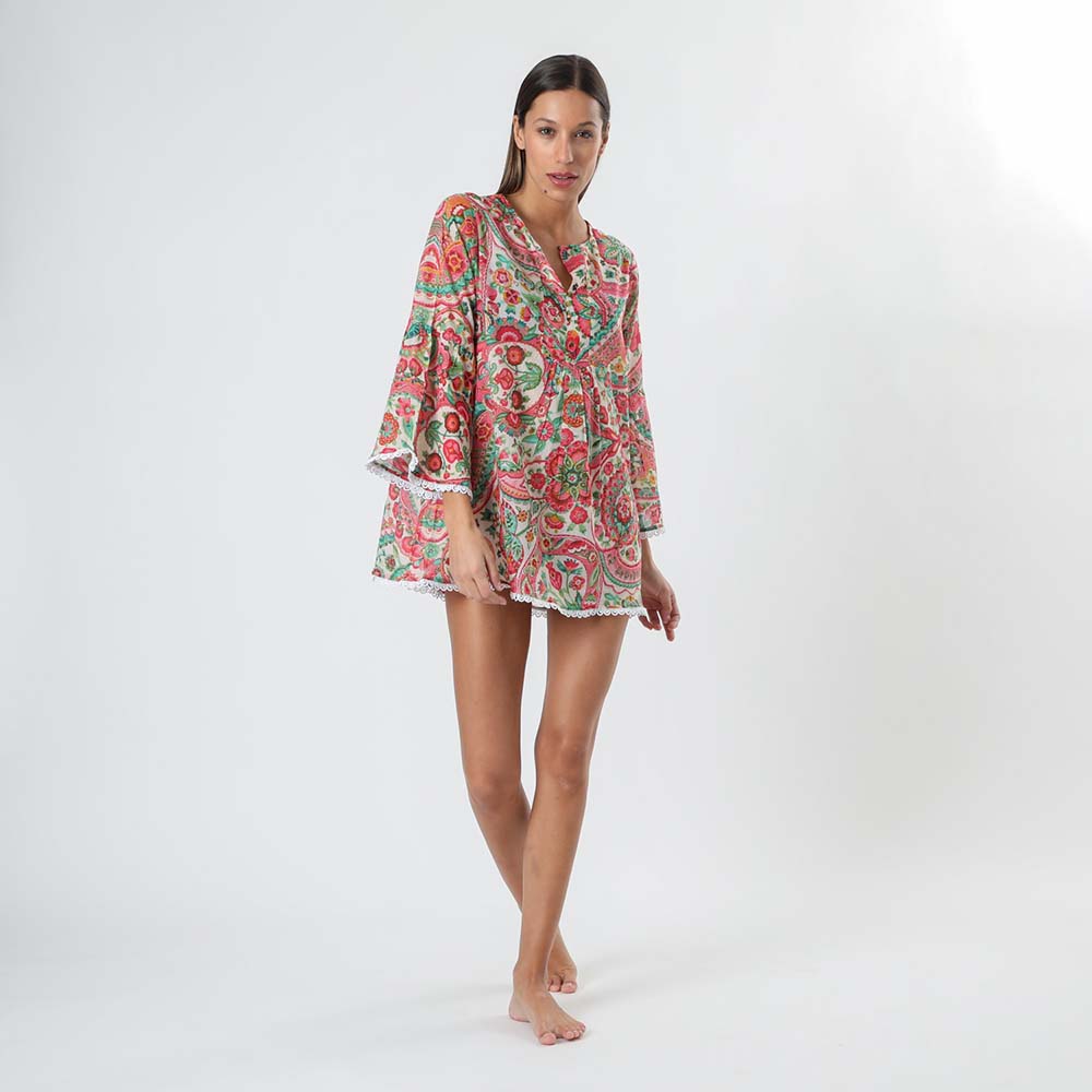 Kimono Paisley Multi Tatienne