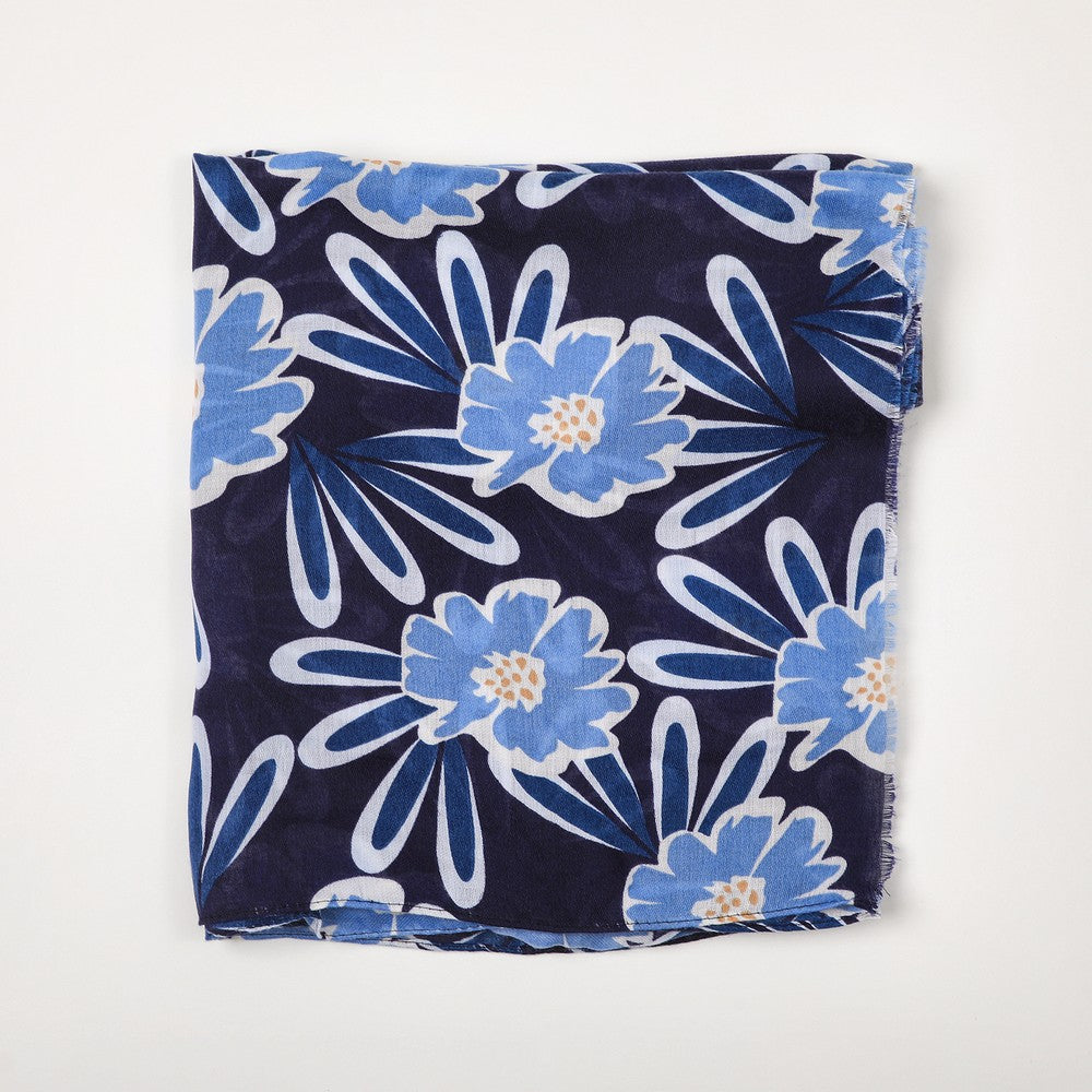 Pañuelo Estampado Mikel Blue Tatienne