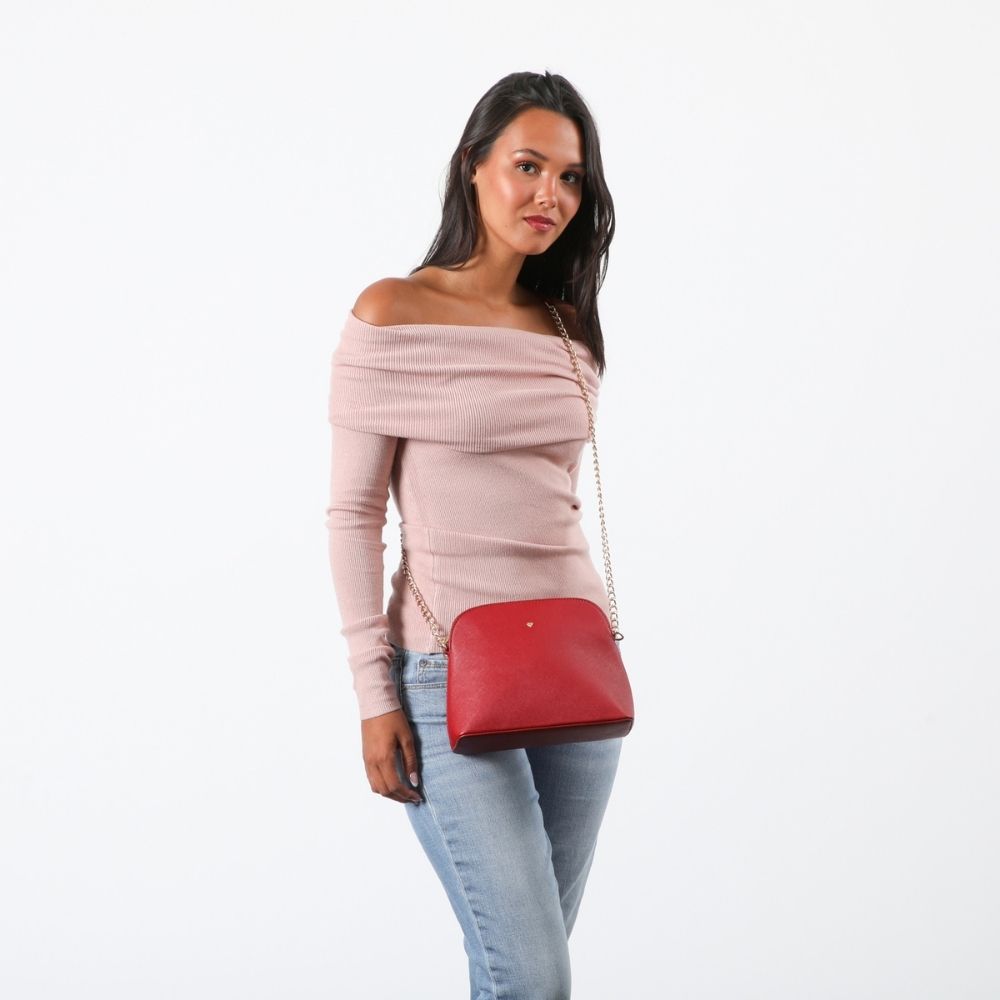 Cartera Cruzada Alerce Red I-D