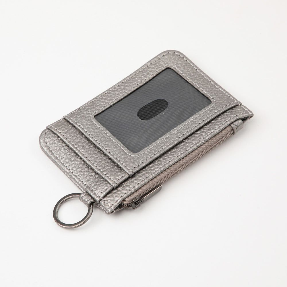 Tarjetero Castellon Plateado I-D