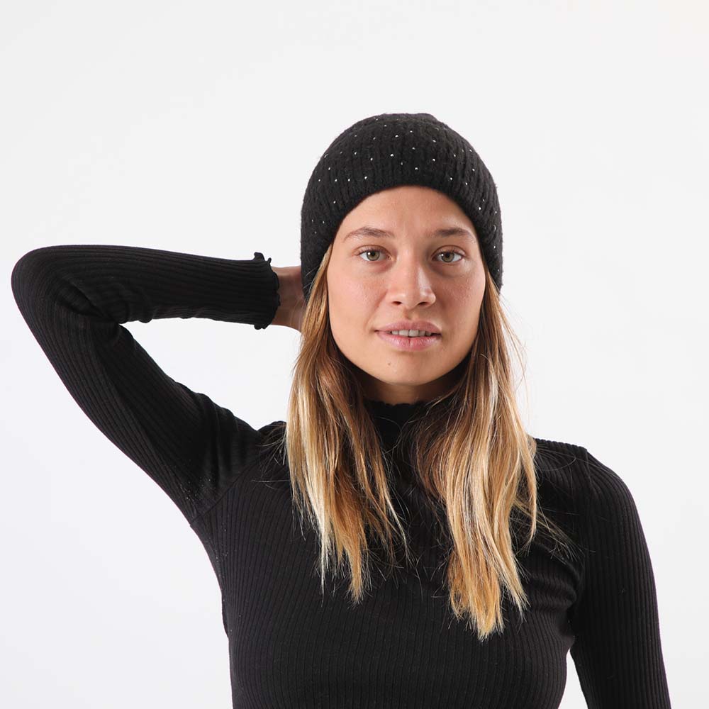 Gorro Tassels Negro i-D