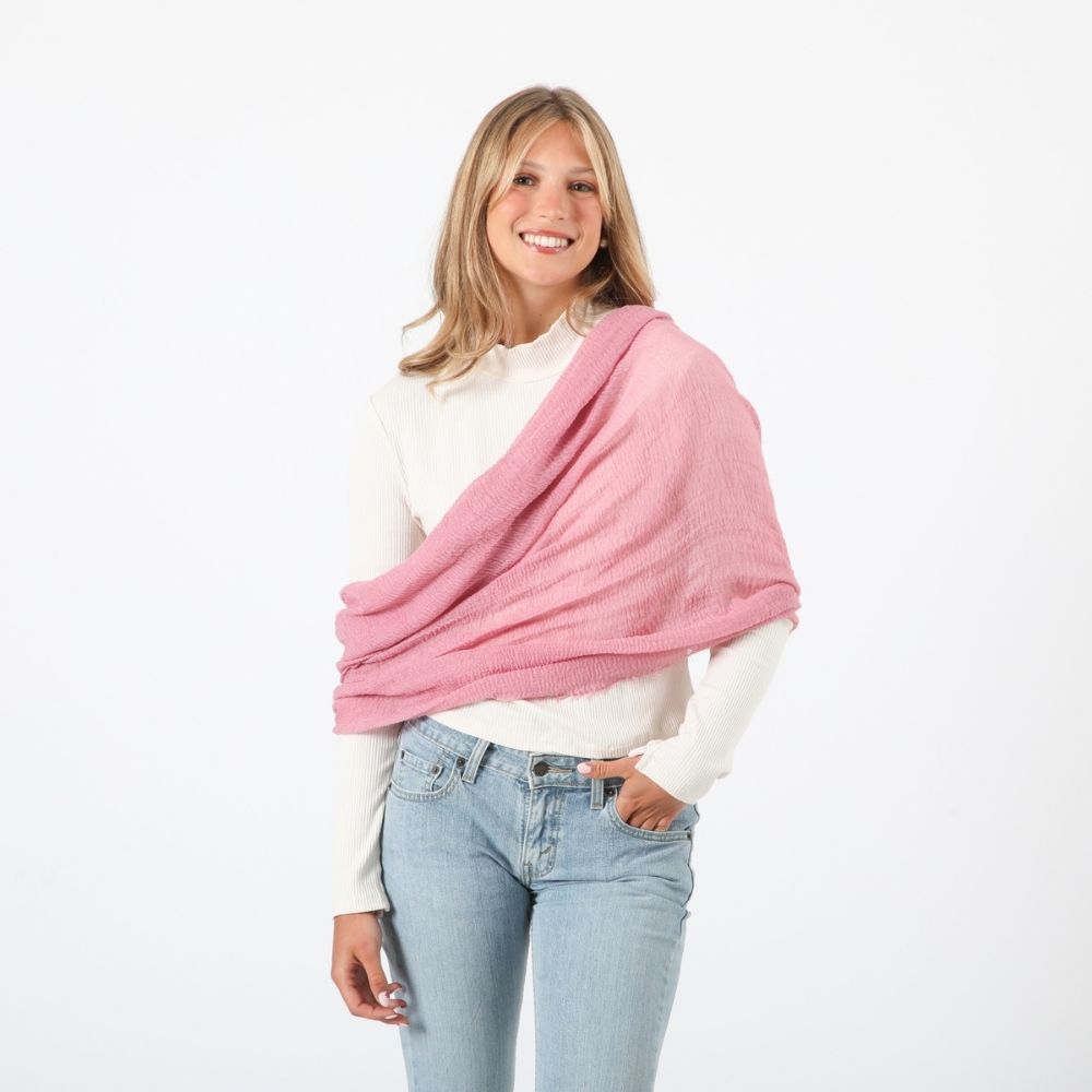 Pañuelo Liso Pink Rosado I-D