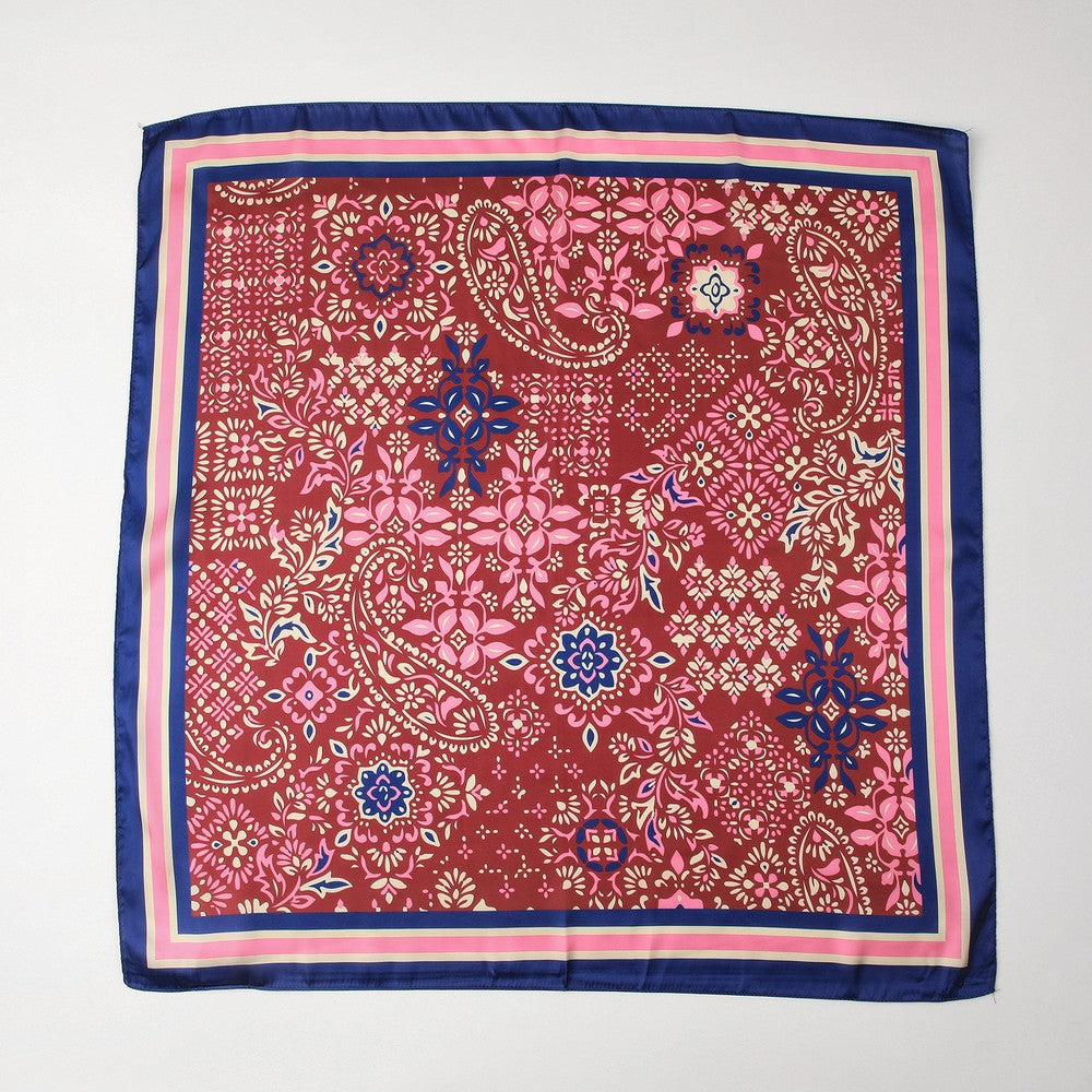 Pañuelo Bandana Boho Morado I-D