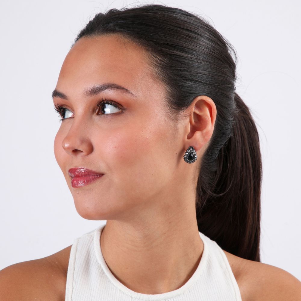 Aros Pegado Dark Negro Humana